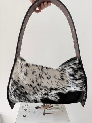 THE SIMMĒ BAG | LIGHT HIDE WITH BROWN STRAP