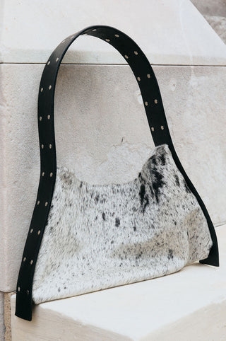 THE SIMMĒ BAG | LIGHT HIDE WITH BLACK STRAP